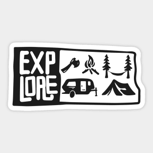 Explore Sticker